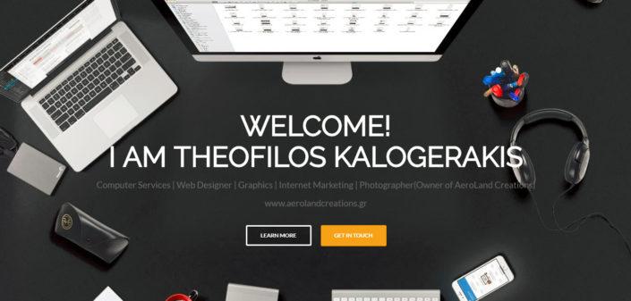 Web Design | Theofilos Kalogerakis CV & Portfolio Web Design | Theofilos Kalogerakis