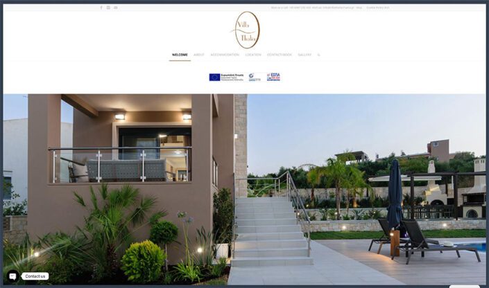Villa Thalia | Web Design | Theofilos Kalogerakis Web Design | Theofilos Kalogerakis